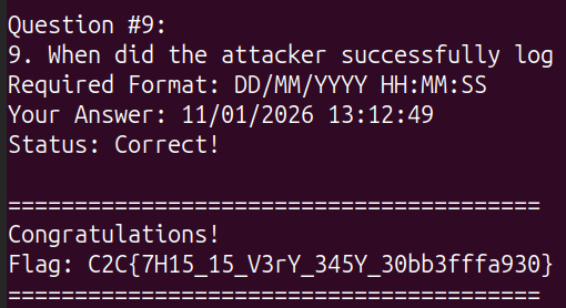 Image showing the flag being displayed